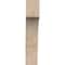 Ekena Millwork 5 1/2"W x 16"D x 28"H Westlake Smooth Knee Brace, Douglas Fir BRC06X16X28WTL00SDF - alternate 3